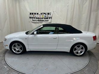 used 2008 audi a4 2.0t cabriolet