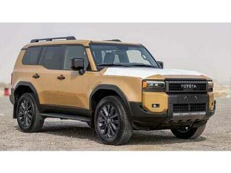 toyota prado toyota prado 250 wx+ luxury 2.4p at my2025 - sand