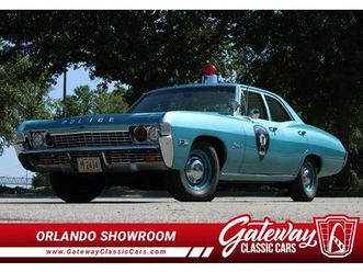 1968 chevrolet biscayne police car for sale