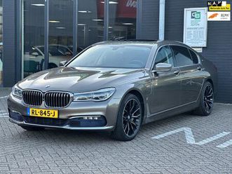 bmw 7-serie 740le iperformance high executive/pano-dak/360 camera/nl-auto nap!!