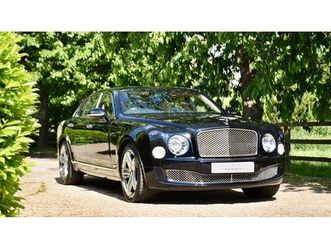 2011 bentley mulsanne noir automatique conduite à droite...