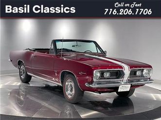 1967 plymouth barracuda for sale