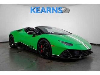 used 2024 lamborghini huracan evo spyder