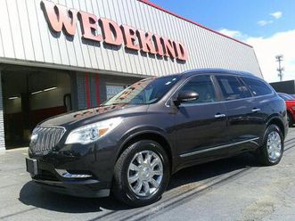 used 2017 buick enclave leather