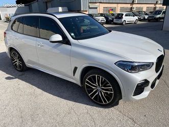 bmw x5 45e xdrive full pack m sport individual 394cv - pack cristal - entretien full bmw - toit ouvrant - soft close