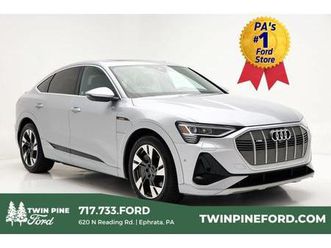 used 2023 audi e-tron sportback s line premium plus