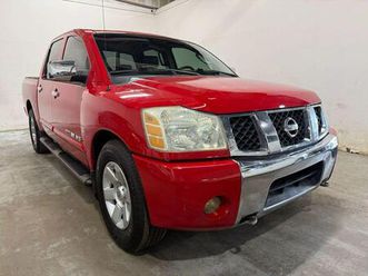 used 2005 nissan titan le crew cab