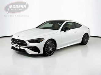 used 2024 mercedes-benz cle 300 4matic coupe