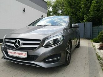 mercedes-benz klasa b w246 2,2 cdi 140km klimatr navi isofix automat 7 alu led bixenon gwaranc