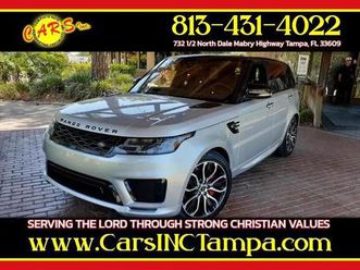 used 2018 land rover range rover sport 3.0l supercharged se