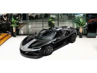 ferrari sf90 spider 4.0l v8 twin-turbocharged engine + emotor