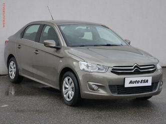 citroën c-elysée 1.6 vti, 1.maj,čr, exclusive