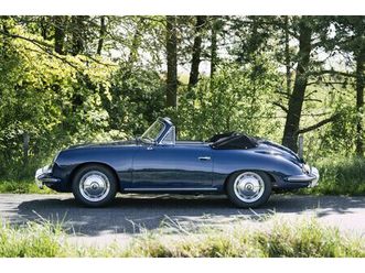 1962 porsche 356 - 356b 1600 s cabriolet. matching numbers. 3 owners. very well documented.