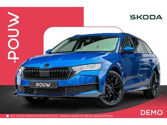 skoda octavia combi 1.5 tsi 115pk dsg mhev business edition | trekhaak uitklapbaar | black pakket