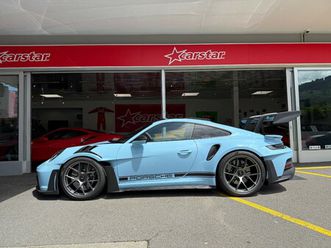911 gt3 rs weissach gulf blue edt.