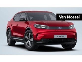 ford capri - select extended range awd 79 kwh | vanaf 0, 99% rente | 592 km actieradius | €1.500, 00 vo