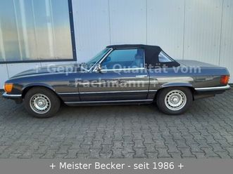 MERCEDES SL 380 SL mercedes-benz-380-sl-klima-abs-leder-grau-verdeck-nw