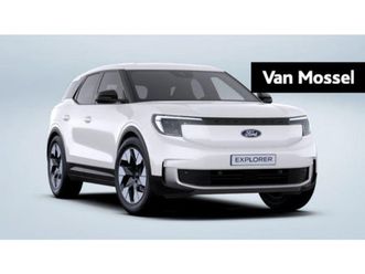 ford explorer premium extended range rwd 77 kwh | vanaf 0,99% rente! | 572 km actieradius | €1.000,00 voordeel | snel leverbaar! | 286 pk | frozen white |