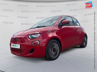 fiat-500-e-95ch-red-my23-camera-gps-d'occasion-hess-automobile