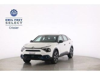 citroen e-c4 swiss edition: réserver un essai sur route !