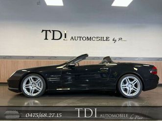 mercedes sl 55 amg *476cv*bose*etat impeccable*free taxe*www.tdi.be*