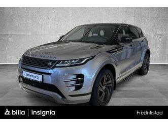 land rover range rover evoque p300e awd r-dynamic s panorama, led, navi 2021 brun