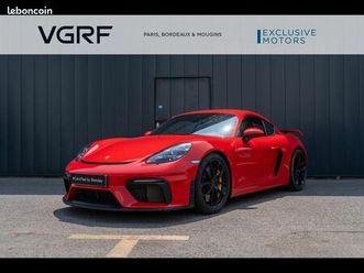 porsche 718 cayman 4.0 420ch gt4 euro6d-t
