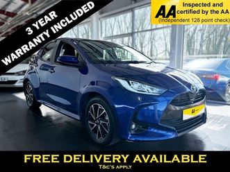 1.5 vvt h design hatchback 5dr petrol hybrid e cvt euro 6 (start/stop) (116 ps) full service history! 1 own