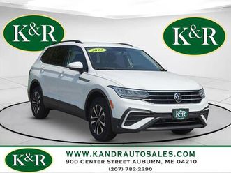 used 2022 volkswagen tiguan 2.0t s 4motion
