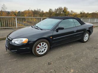 CHRYSLER SEBRING CABRIOLET chrysler-sebring-2-7lcabriolet-hu-au-november-2027-leder