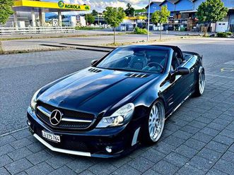 mercedes sl55 amg winteraktion