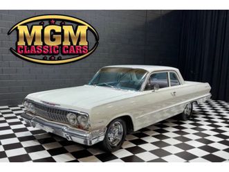 1963 chevrolet bel air coupe