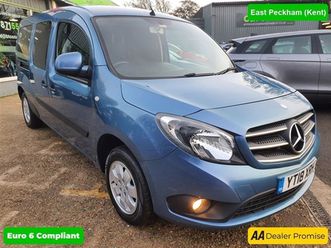 1.5 111 cdi traveliner 5d 110 bhp in blue with 62, 700 miles, 2 owners from new, ulez euro 6 diesel