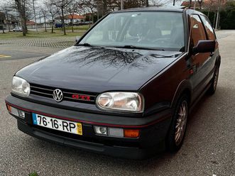 vw golf 3 gti 2.0 outubro/92
