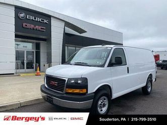 new 2025 gmc savana 2500 work van
