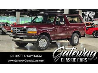 used 1996 ford bronco xlt