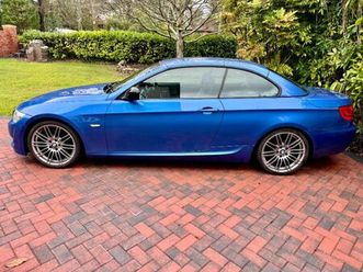 bmw 320d m sport convertible 2013, 39,000 miles