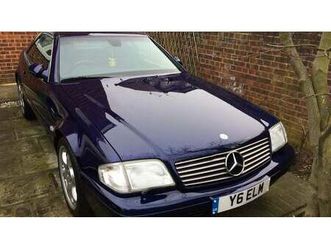 2001 mercedes sl320 (r129) final edition facelift roadster