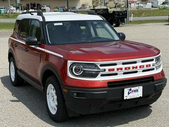 used 2024 ford bronco sport heritage
