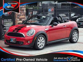 used 2014 mini roadster cooper s