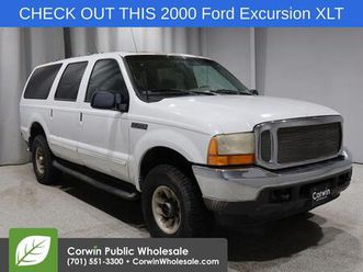 used 2000 ford excursion xlt