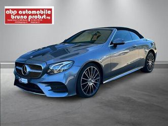 e 400 cabriolet amg line 4 matic 9g-tronic