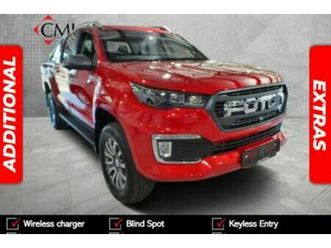 2026 foton tunland 2.0t g7 exalted 4x4 double-cab auto