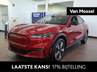 ford mustang mach-e - standard rwd 75 kwh | voorraad | 269pk | volledig leder | achteruitrijcamera | navigatie |