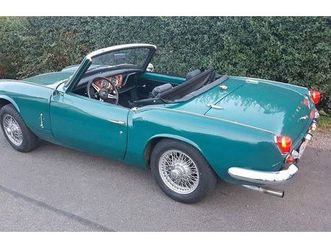 triumph spitfire mk3 1500 cabrio oldtimer guter zustand