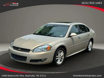 used 2011 chevrolet impala ltz