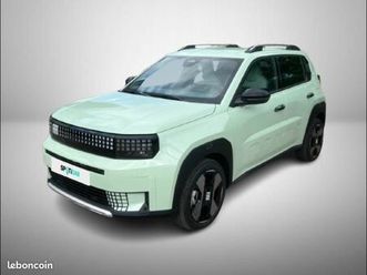 fiat grande panda electrique 113ch la prima