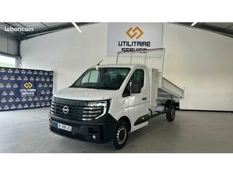 36 990 ht / nissan interstar benne coffre jpm 2.0 dci 150 cv bvm6 n-connecta neuf / tva recuperable
