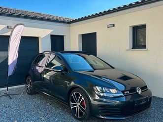 golf 7 gtd 2.0 tdi 184 cv / toit ouvrant / dcc / apple carplay / camera de recul / sport & sound / 1er main / entretien full volkswagen / carte grise moitier pr