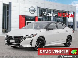 used 2025 nissan sentra sr $1000 demo savings !! + free winter tires***
